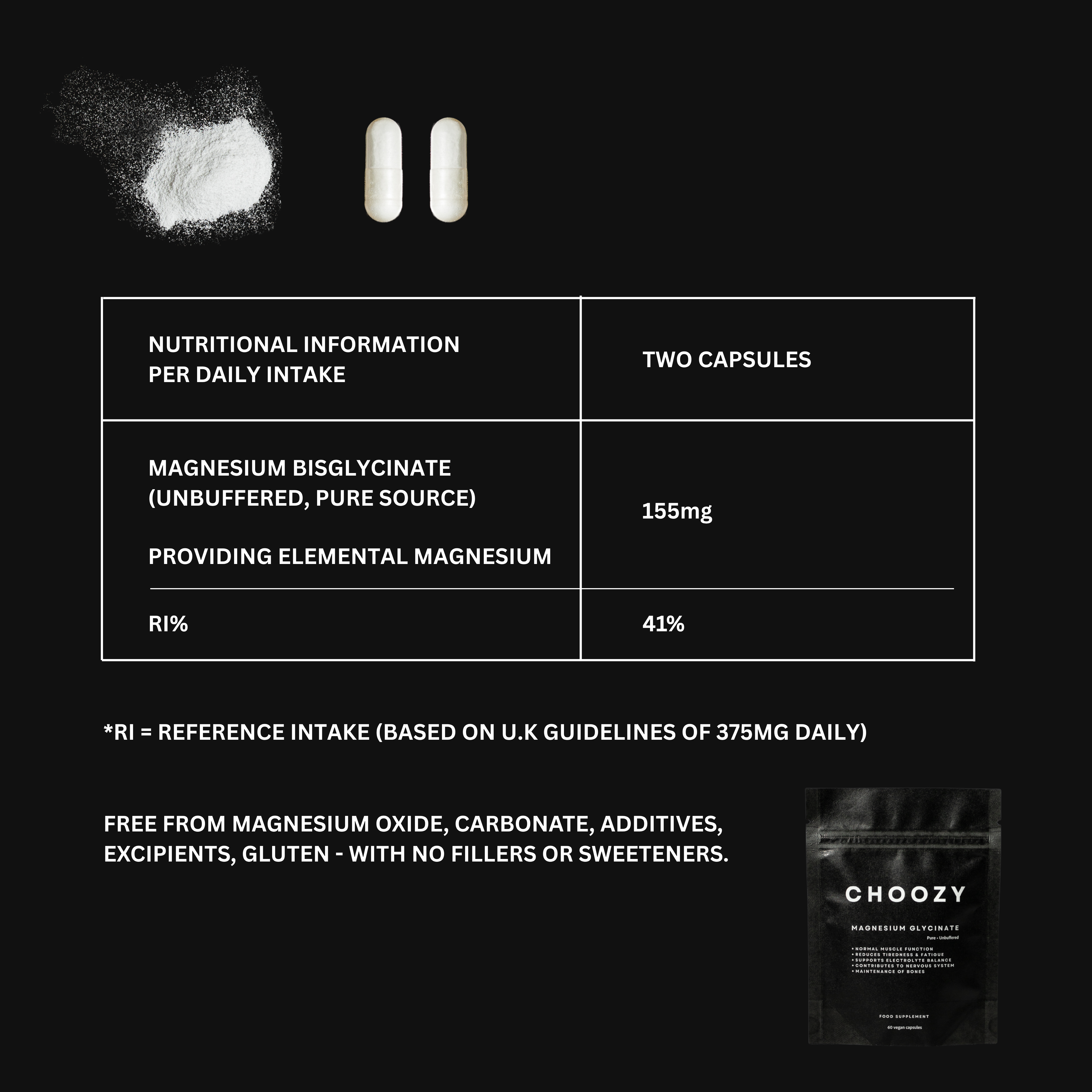 Magnesium Glycinate (PURE)