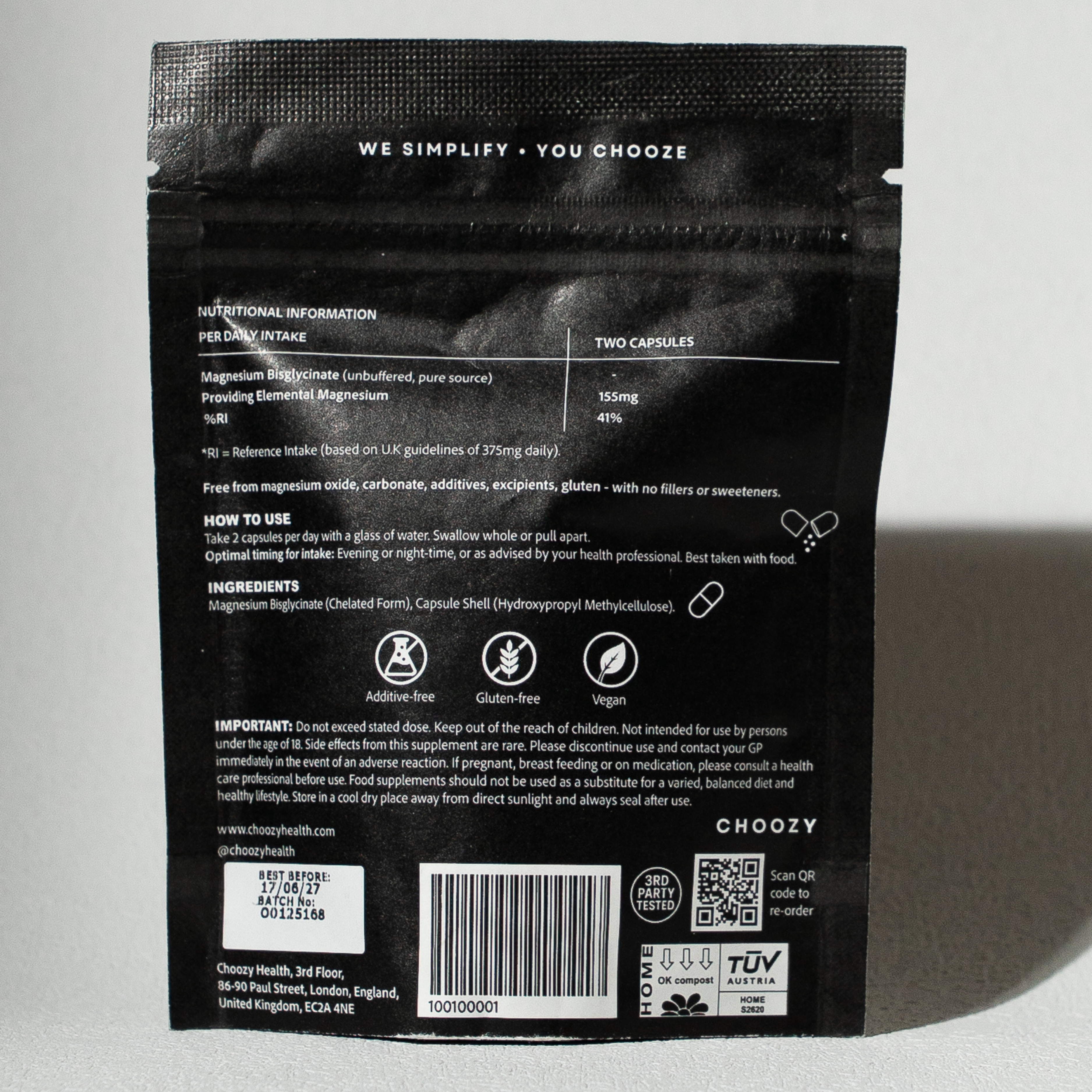 Magnesium Glycinate (PURE)