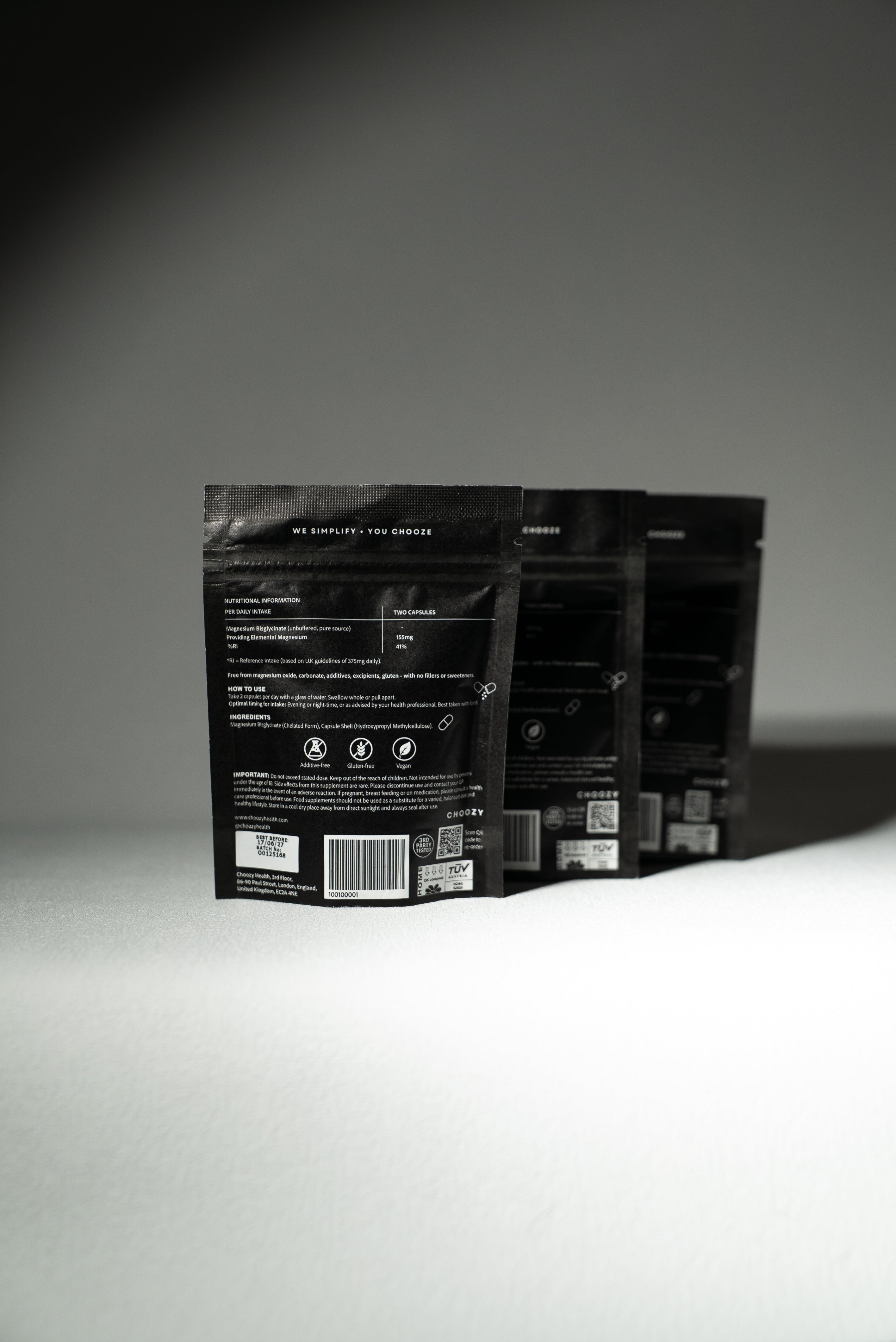 Magnesium Glycinate Bundle (3 pouches)