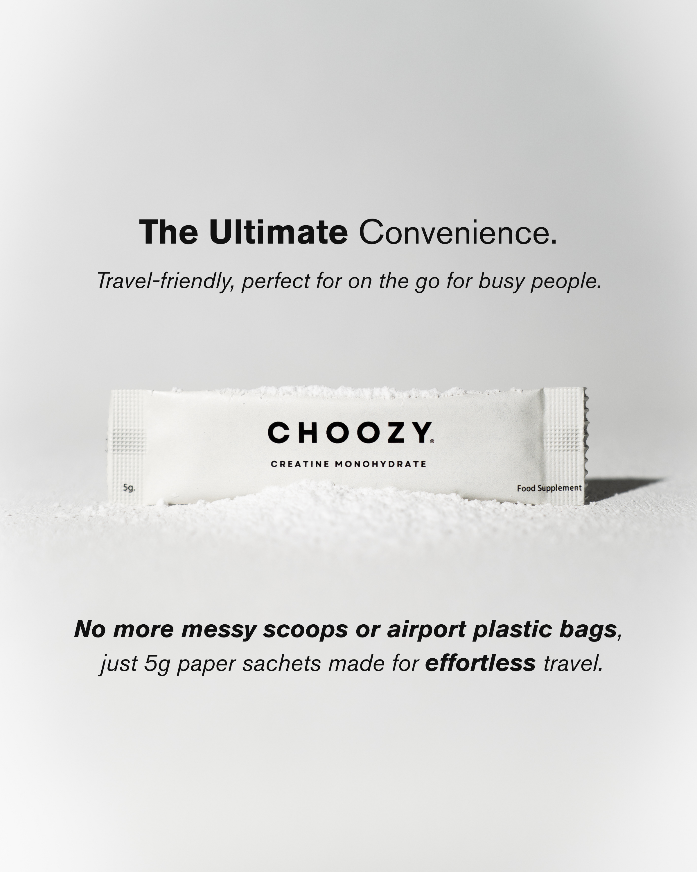 Premium Creatine Monohydrate Sachets (30 Pack)