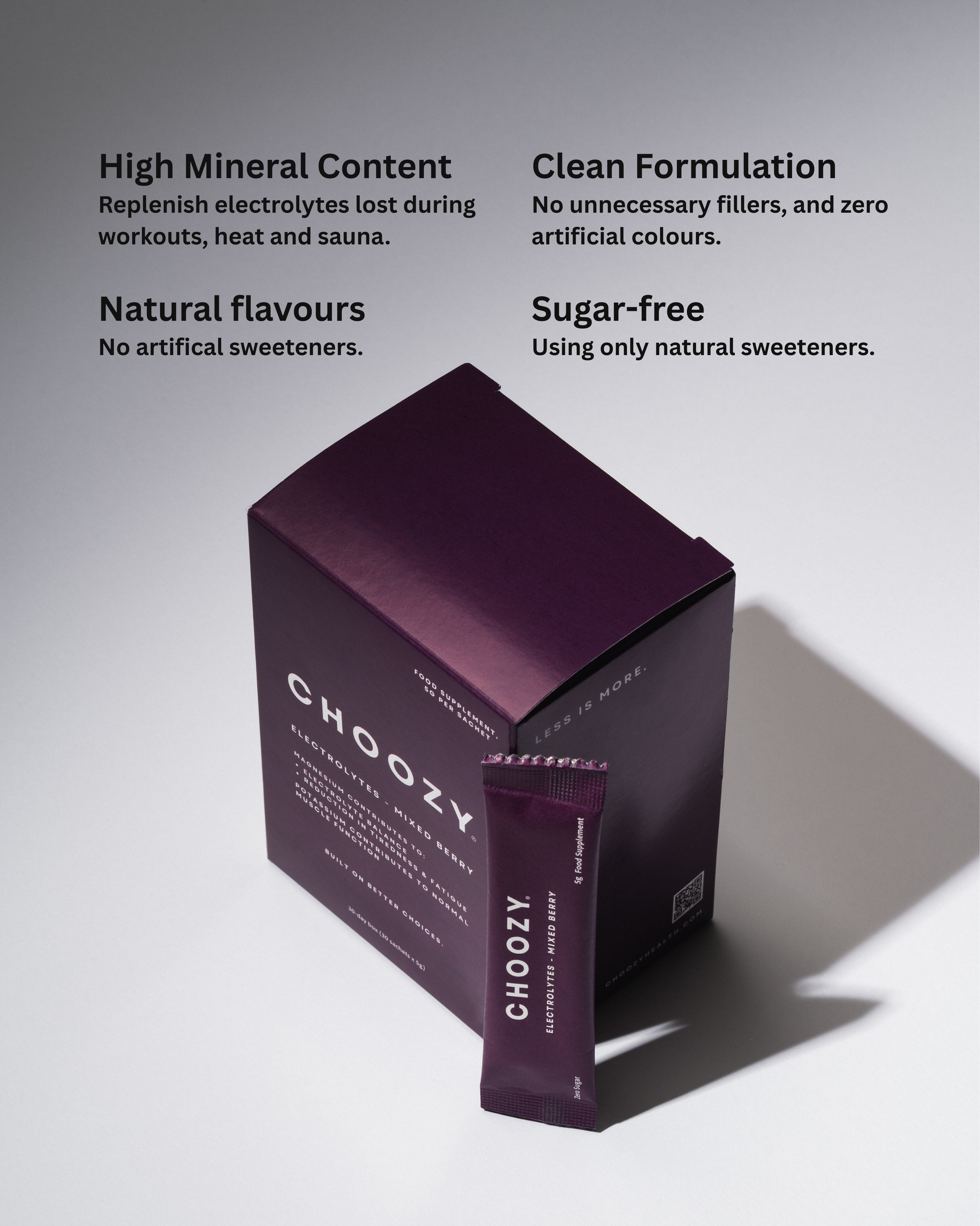 Electrolyte Sachets - Mixed Berry