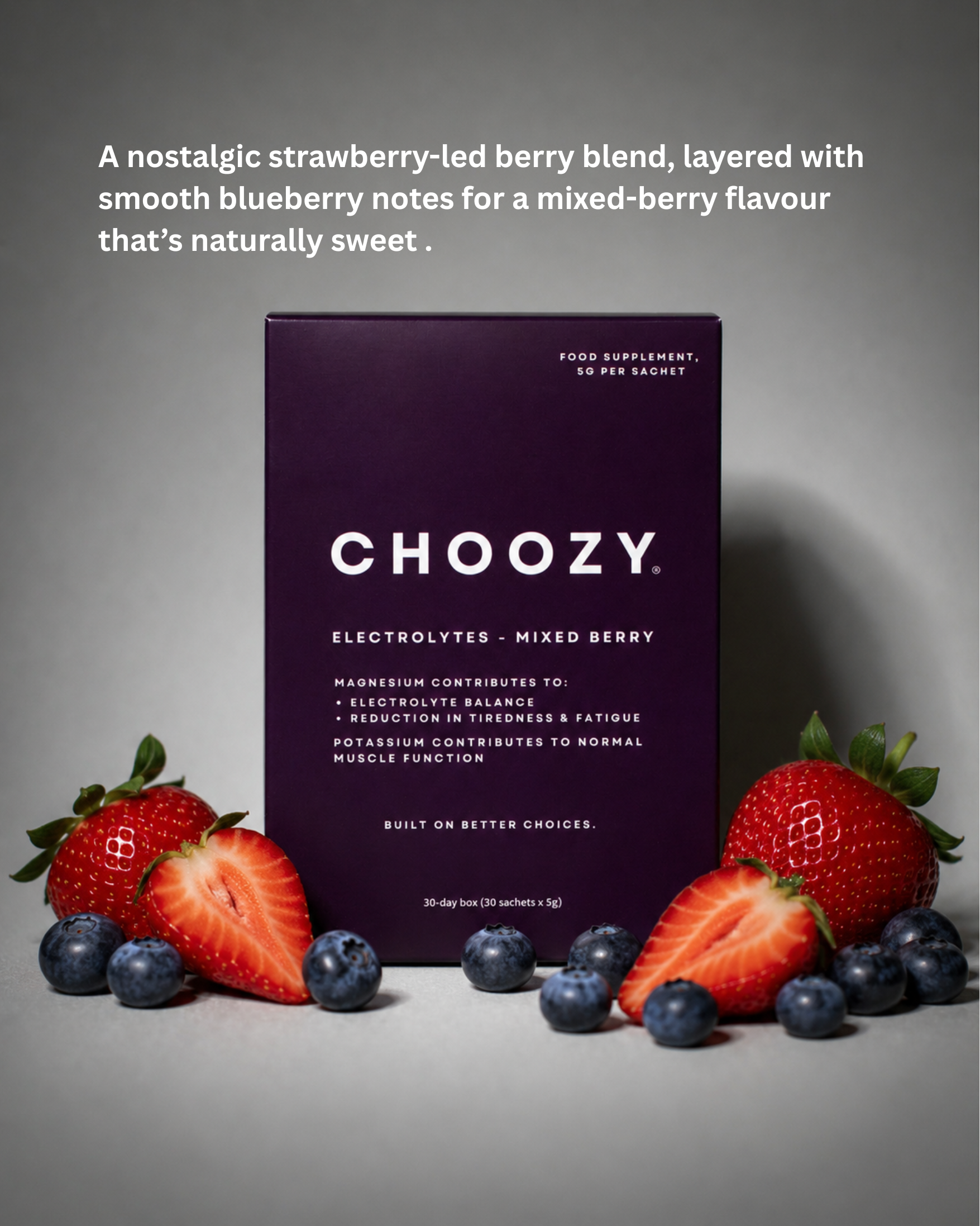 Electrolyte Sachets - Mixed Berry