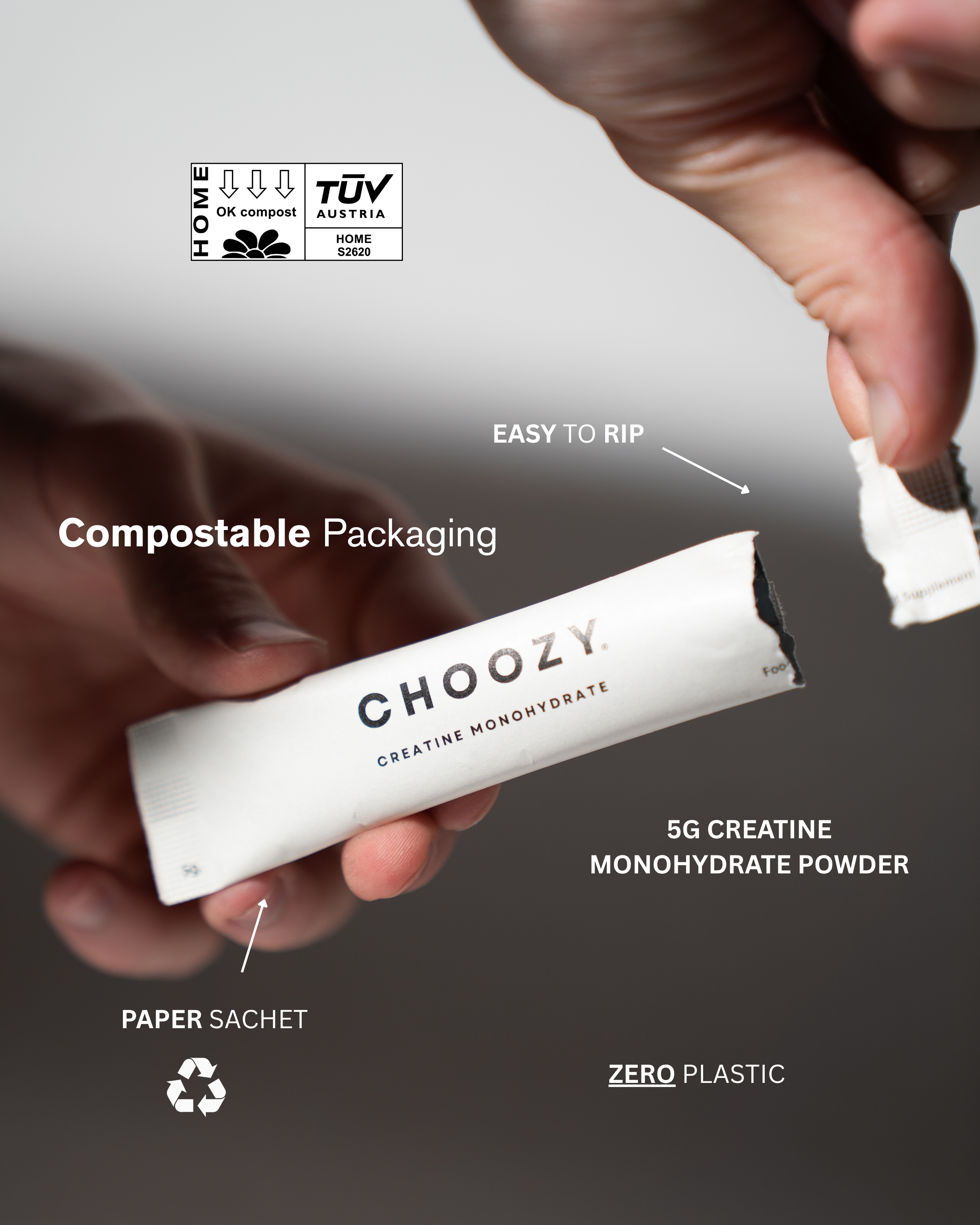 Premium Creatine Monohydrate Sachets (30 Pack)