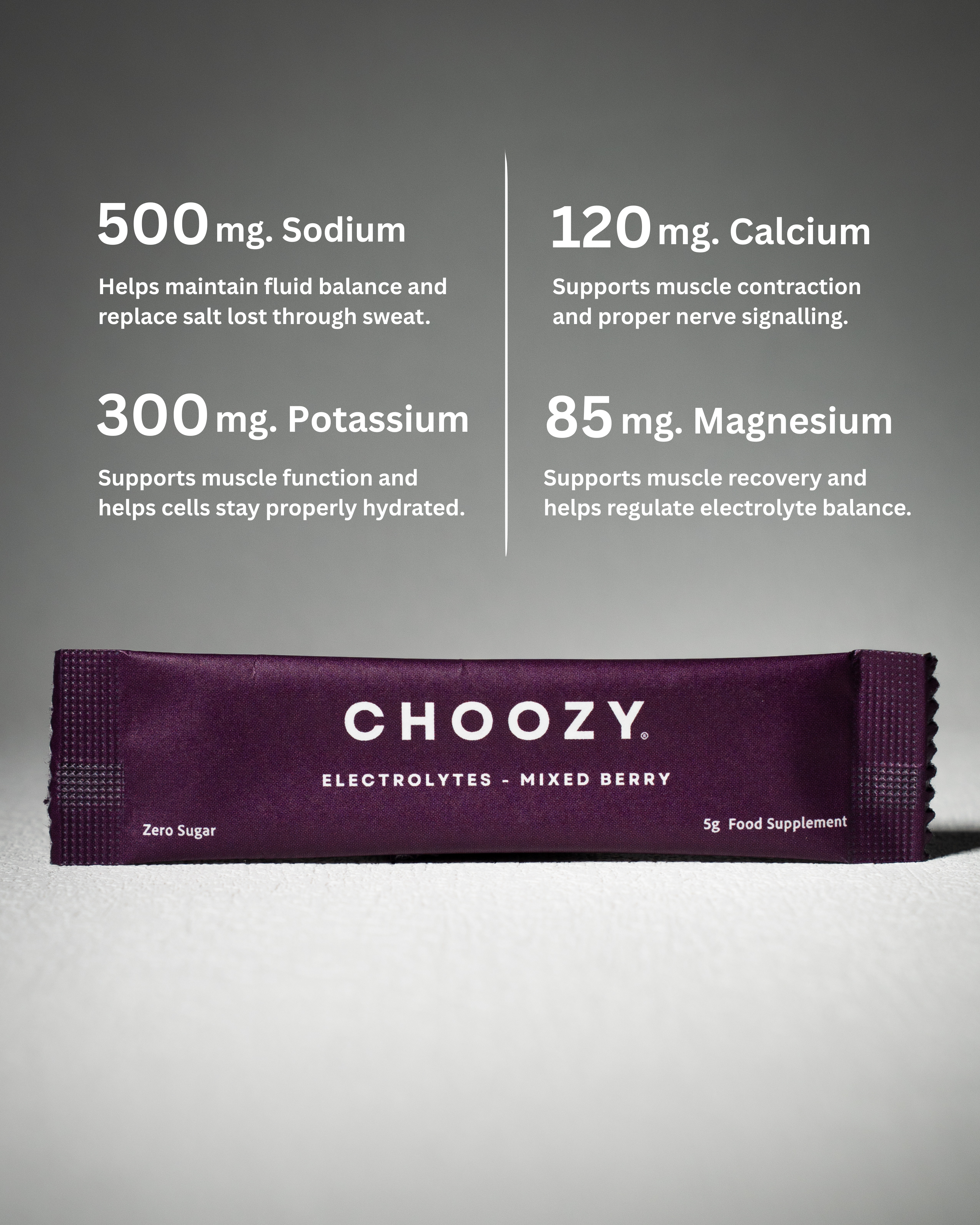 Electrolyte Sachets - Mixed Berry