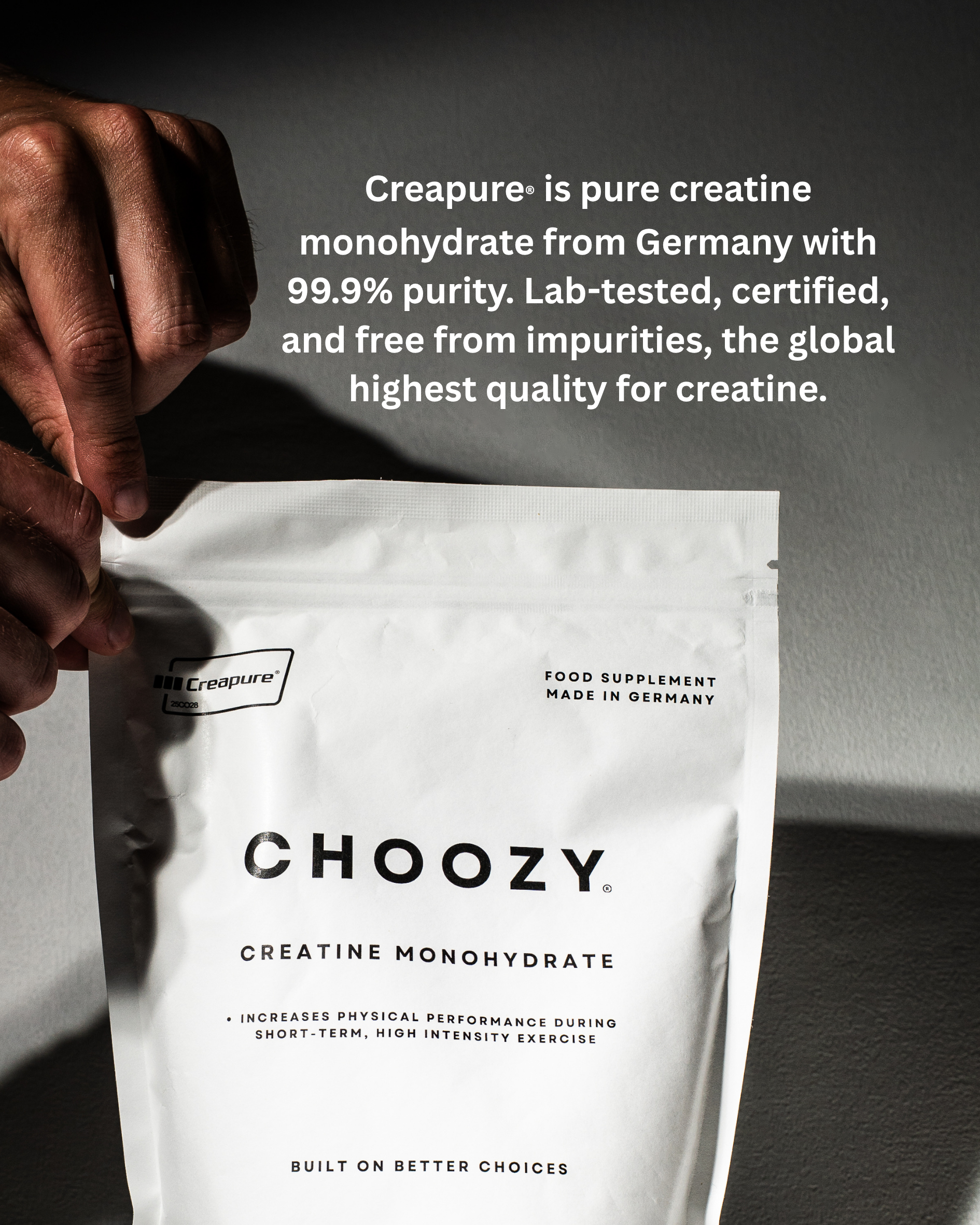 Elite Creapure® Creatine Monohydrate 500g Pouch
