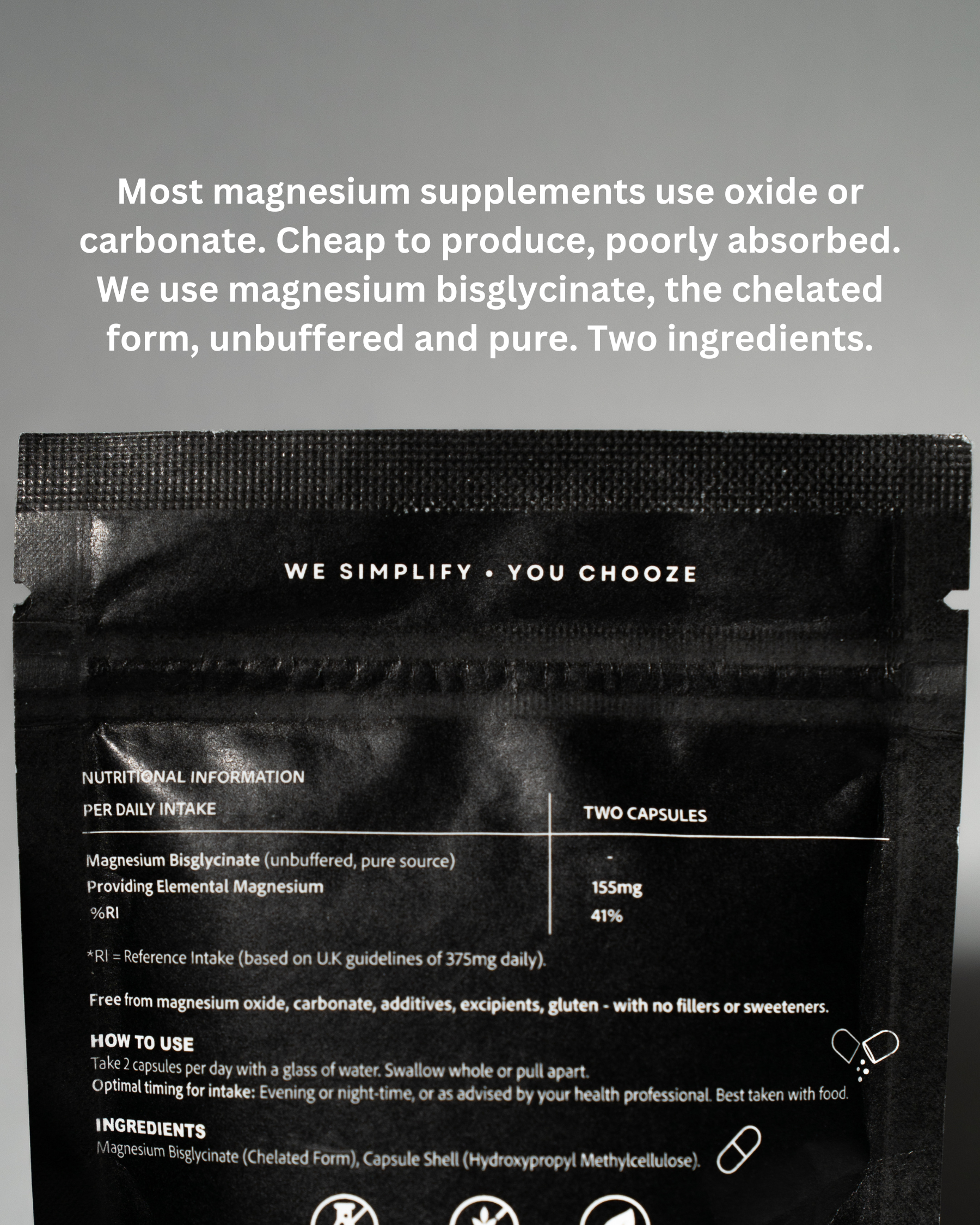 Pure Magnesium Glycinate