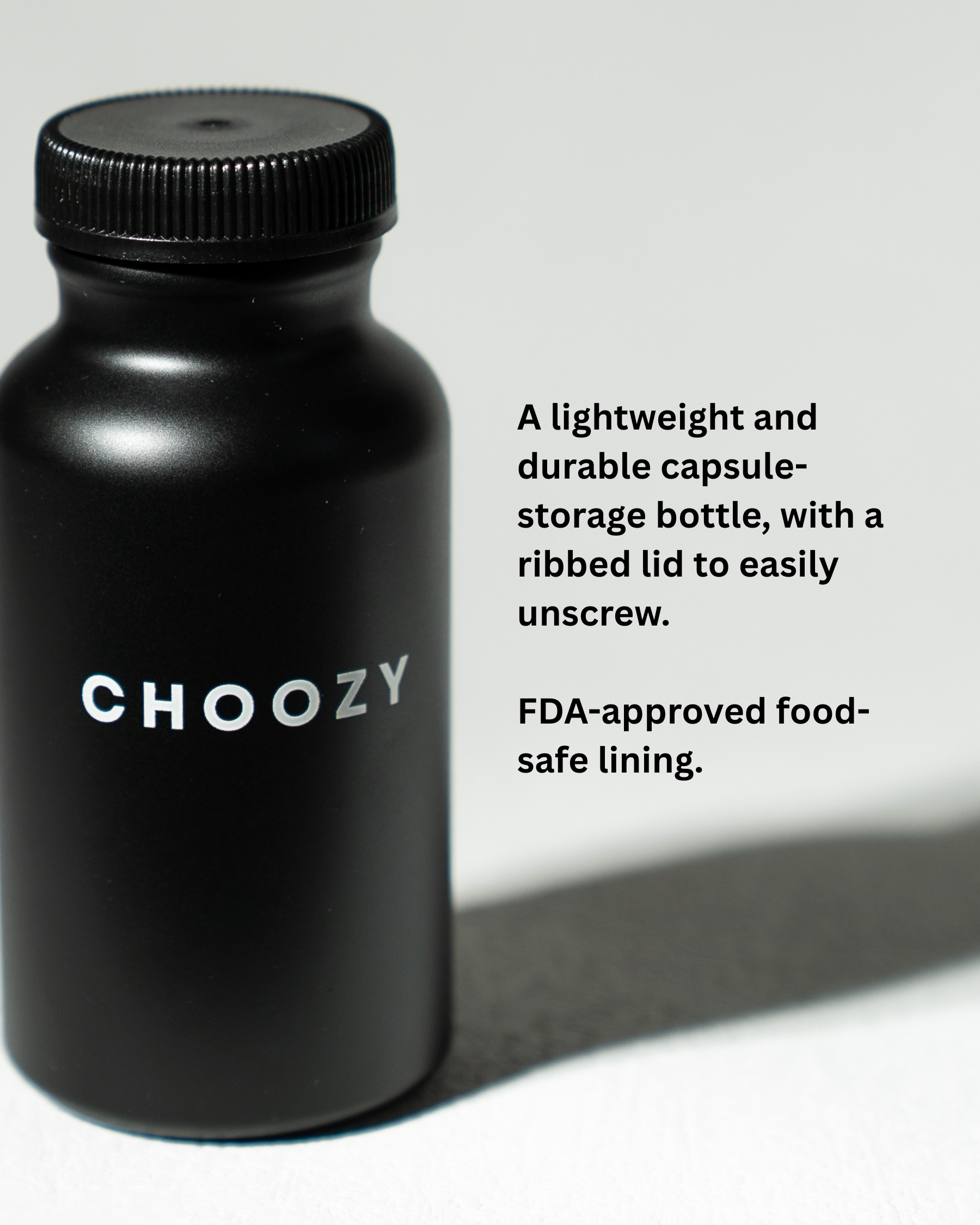 Aluminium Capsule-Storage Bottle