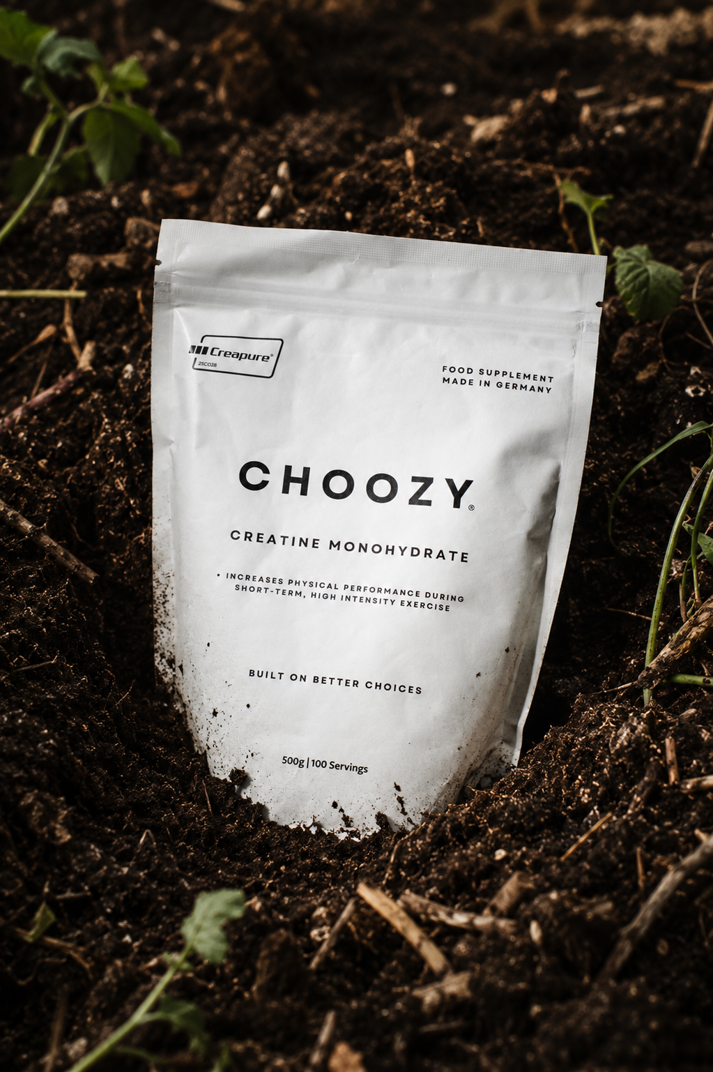 Creapure® Creatine Monohydrate Powder Pouch